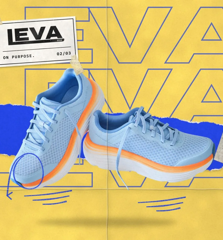 LEVA poster: Light on purpose.
